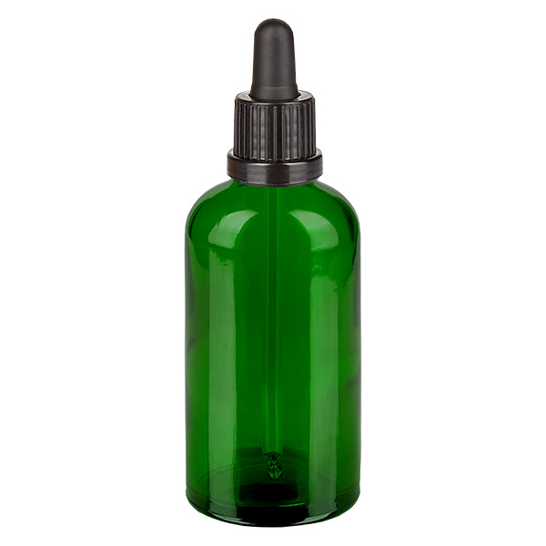 100ml pipettipullo musta väärentämisen estävä sulkeminen GreenLine UT18/100