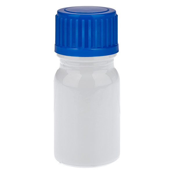 5 ml:n pullo, 11 mm:n kierrekorkki, sininen, vakio WhiteLine UT18/5 5 ml:n pullo, 11 mm:n kierrekorkki, sininen, vakio WhiteLine UT18/5