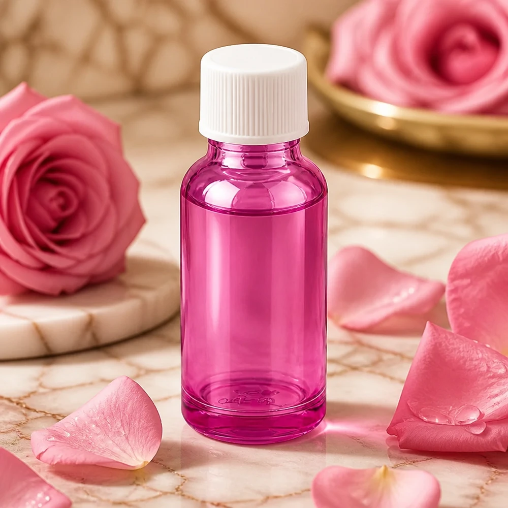 20ml pullo 11mm kierrekorkki valkoinen vakio PurpleLine UT18/20 PurpleLine UT18/20 Kompakti violetti 20ml pullo STD-kierteellä ihanteellinen kosmeettisiin sovelluksiin.