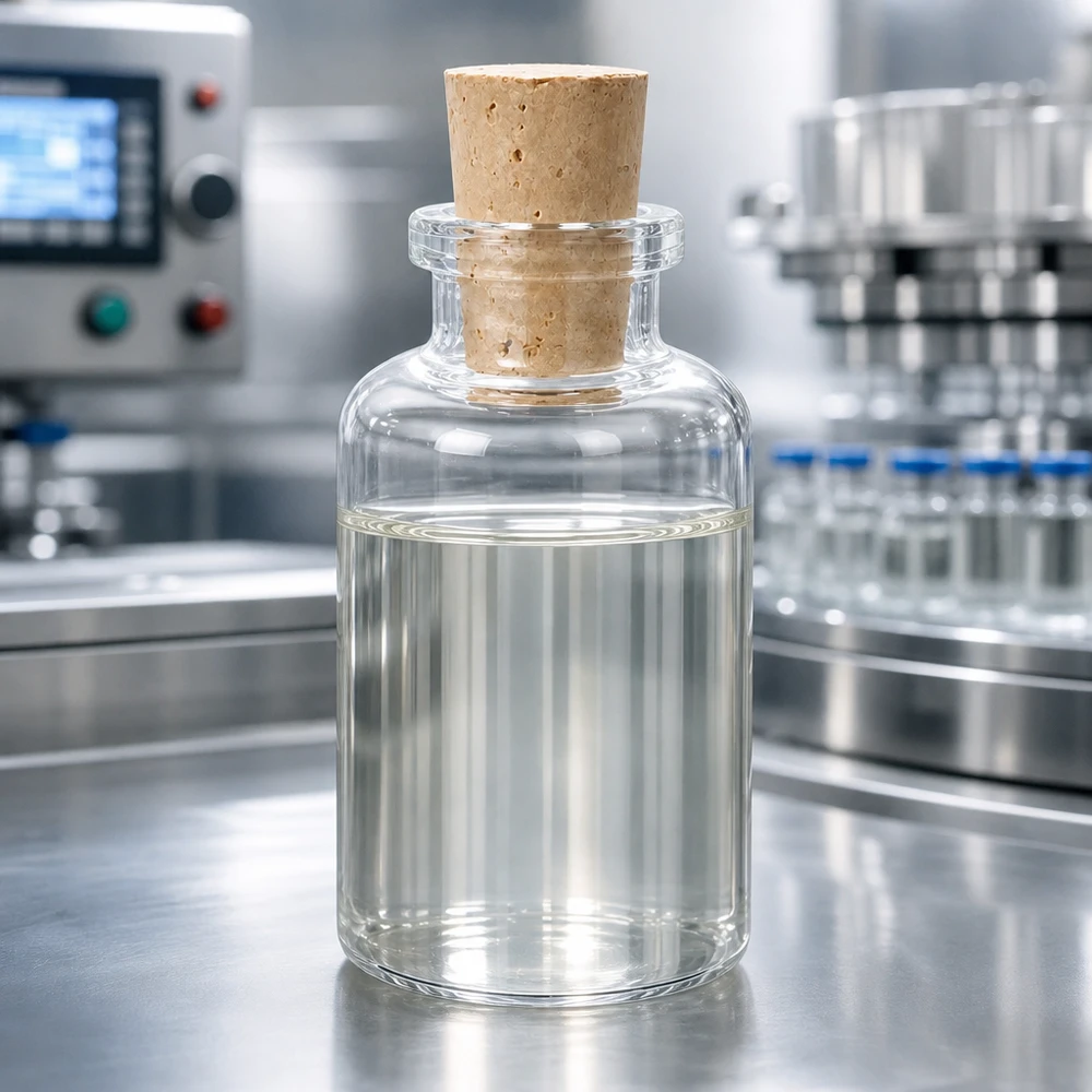 Luftdichte Aufbewahrungsflasche Klarglas 30ml mit Korken 11/14mm für Proben und Reagenzien