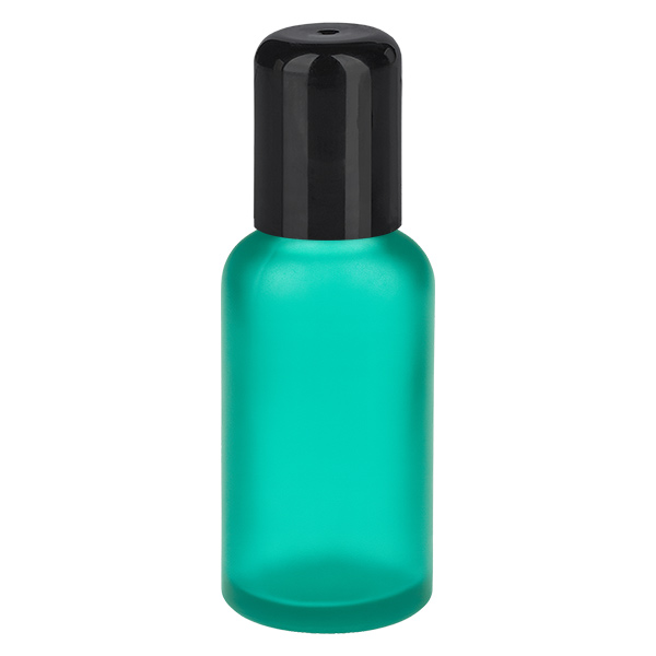 30ml Roll-On-pullo musta Vakiokorkki GreenLine UT18/30 30ml Roll-On-pullo musta Vakiokorkki GreenLine UT18/30