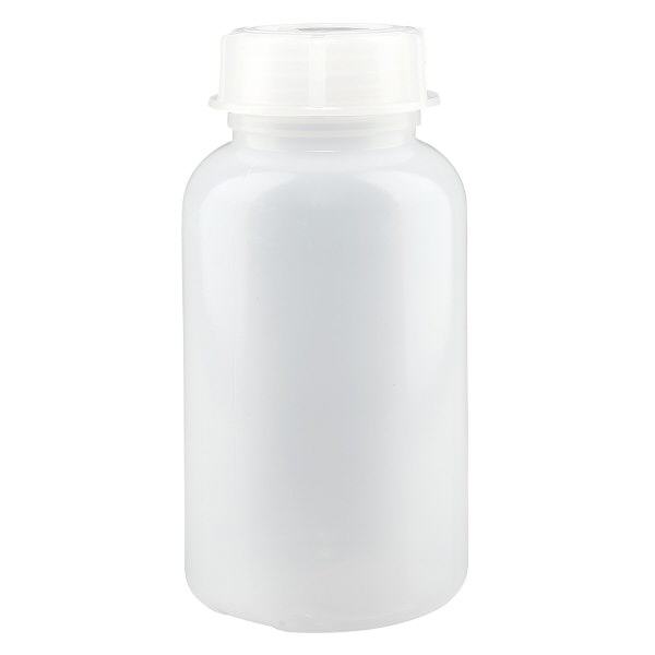 500ml laboratoriopullo, jossa on leveä kaula ja kierrekorkki 500ml laboratoriopullo, jossa on leveä kaula ja kierrekorkki