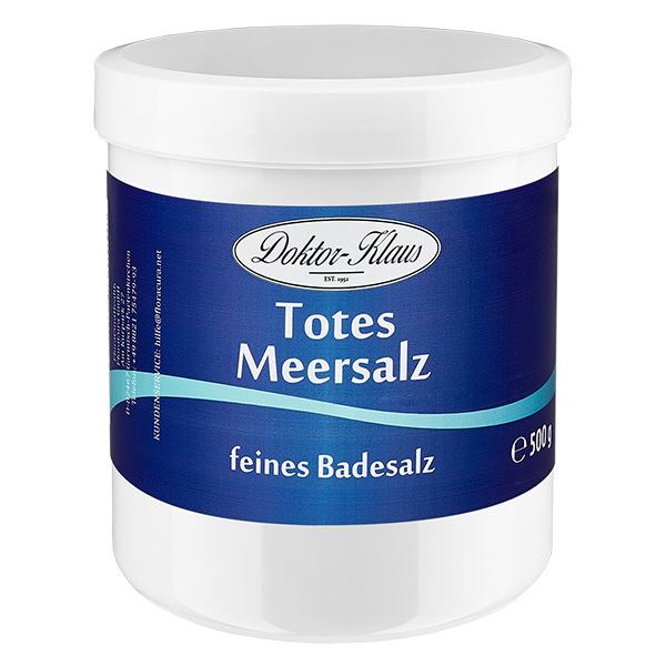 Kuolleenmeren huippukylpysuolat 500g Doktor-Klaus Kuolleenmeren huippukylpysuolat 500g Doktor-Klaus