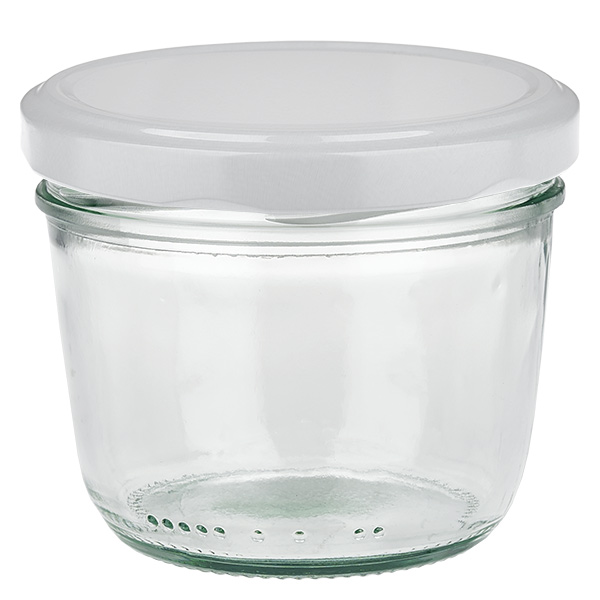 230ml juomalasit BasicSeal-kannella valkoinen UNiTWIST