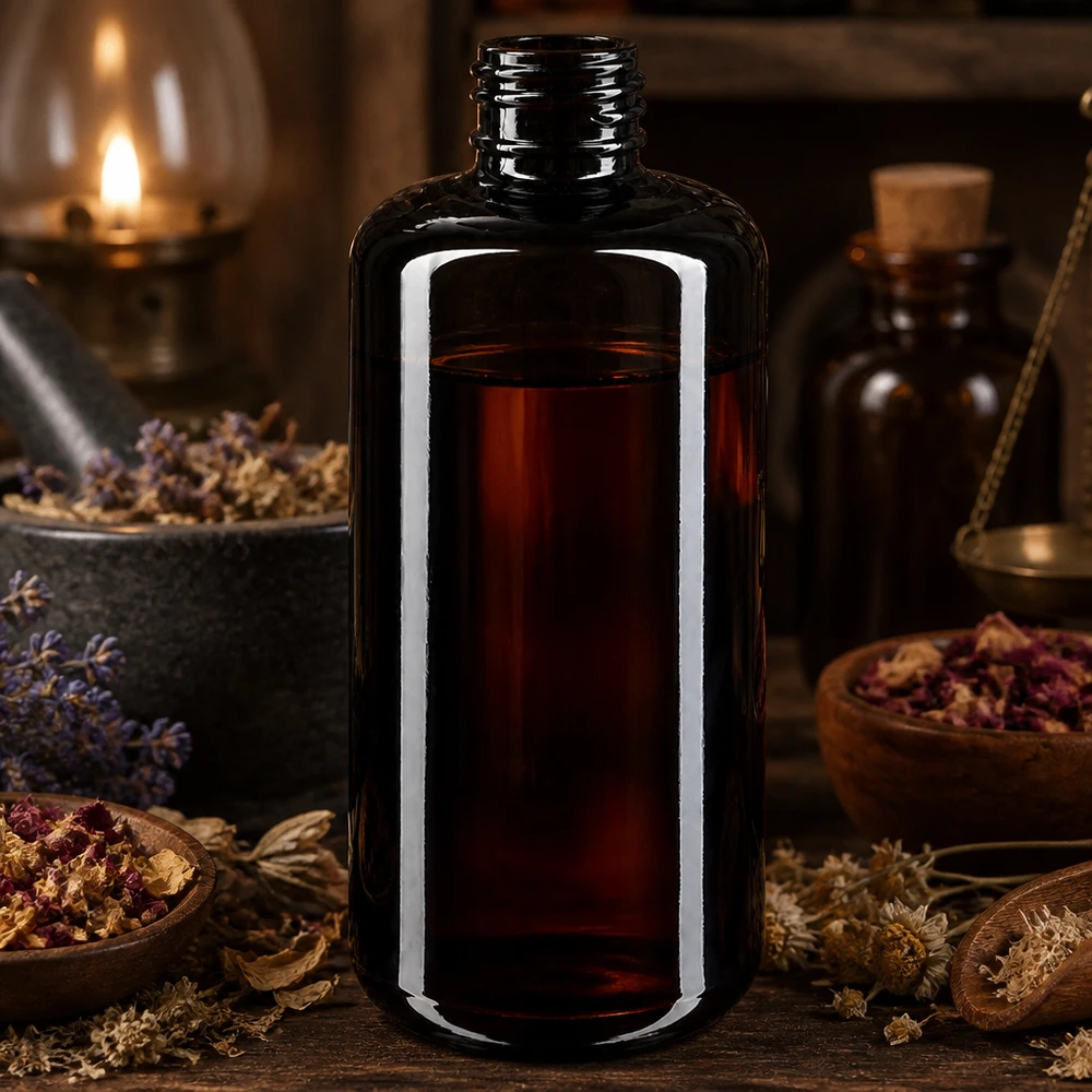 Violetti lasipullo 200ml 410/24 Tyylikäs Draco-kosmetiikkapullo 200ml, jossa on ohut siluetti ja ylellinen violetti lasinen viimeistely