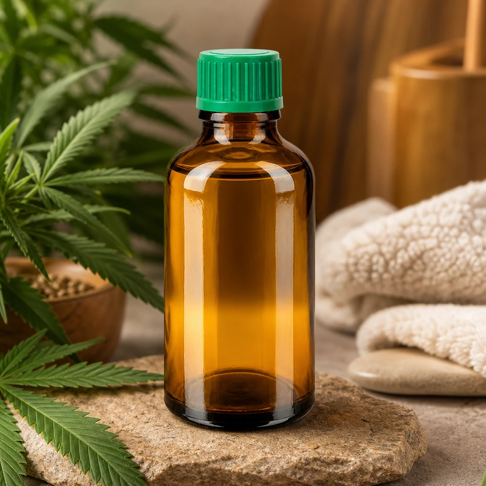 50ml tippapullo, jossa on 0,8mm:n tarkkuusavaus aromaterapia- ja wellness-sovelluksiin