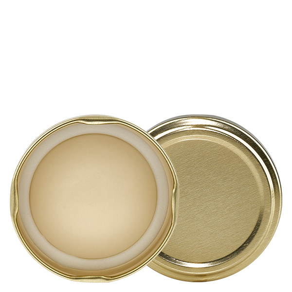 58mm BasicSeal-kansi kultainen (TO58) UNiTWIST 58mm BasicSeal-kansi kultainen (TO58) UNiTWIST