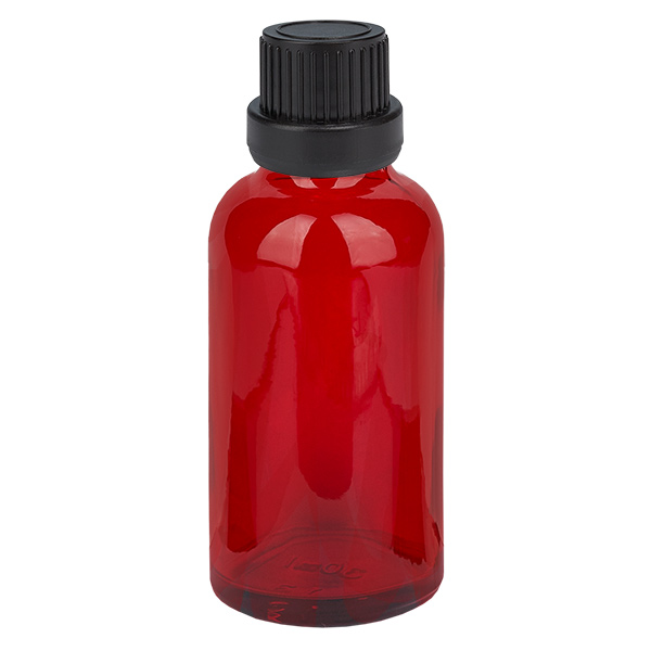 30ml pullo 11mm kierrekorkki musta väärentämisen estävä korkki RedLine UT18/30