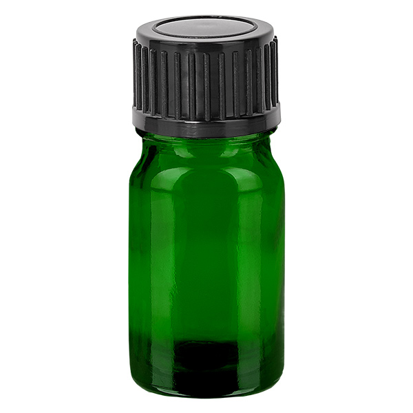 5ml pullo 11mm kierrekorkki musta Standard GreenLine UT18/5 Standard GreenLine UT18/5