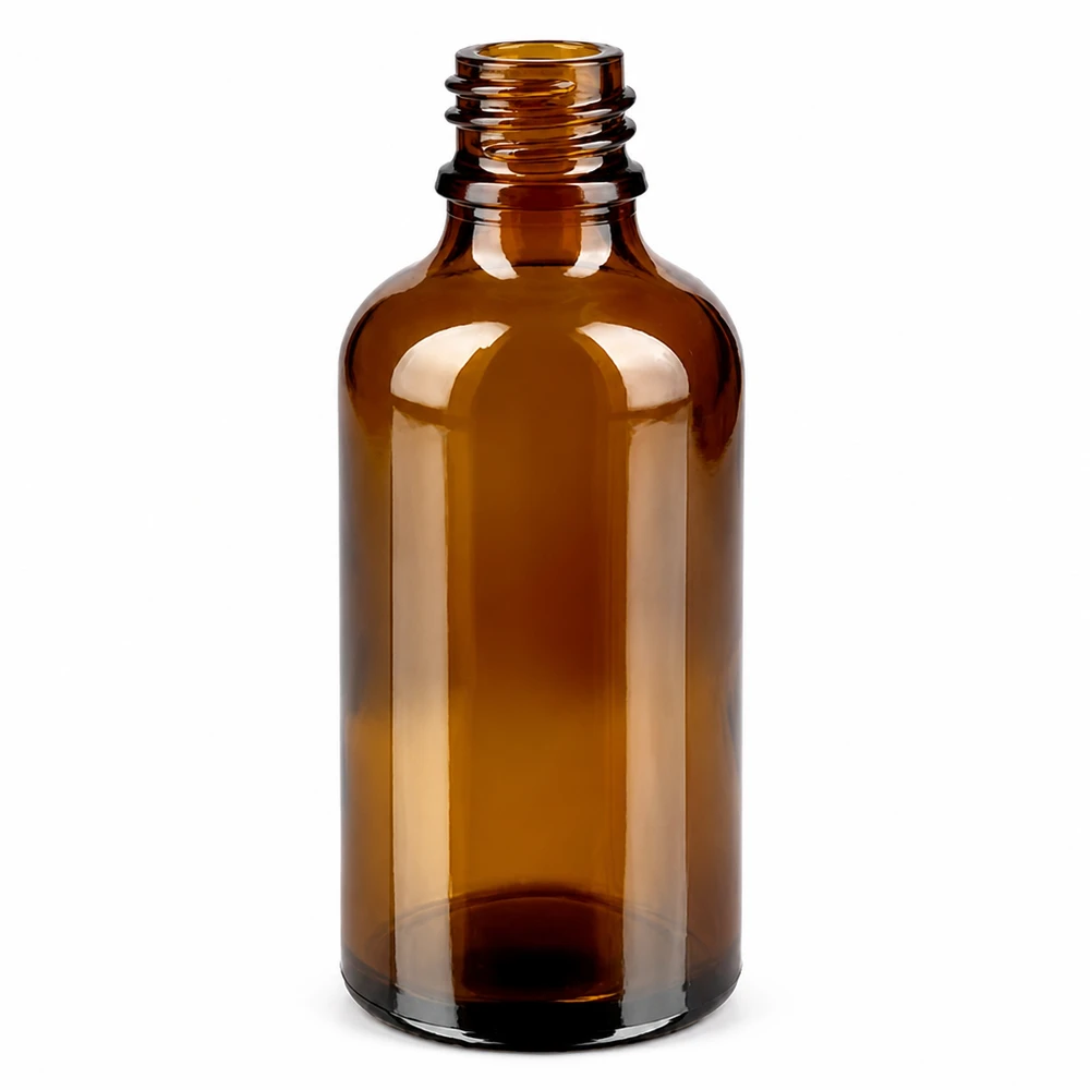 50ml pullo 11mm kierrekorkki valkoinen Standard BrownLine UT18/50 Standard BrownLine UT18/50 Ruskea apteekkipullo 50ml kierteellä farmaseuttisiin sovelluksiin ja laboratorionäytteisiin.