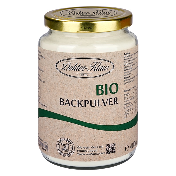 Luomuleivinjauhe 400g Doktor-Klaus noWaste -leivinjauhe Luomuleivinjauhe 400g Doktor-Klaus noWaste -leivinjauhe