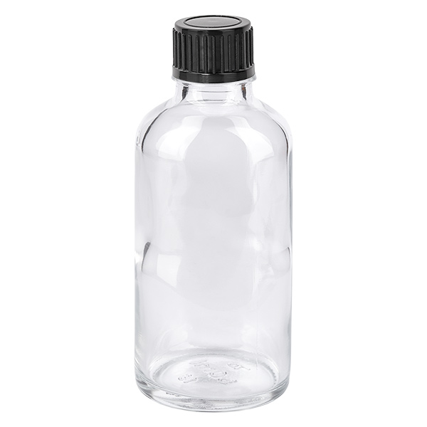 50ml pullo 11mm kierrekorkki musta Standard ClearLine UT18/50 Standard ClearLine UT18/50