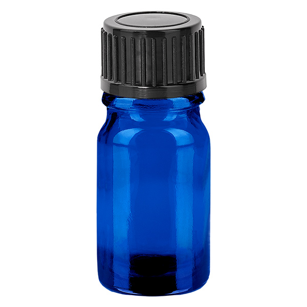 5ml pullo 11mm kierrekorkki musta Standard BlueLine UT18/5 Standard BlueLine UT18/5