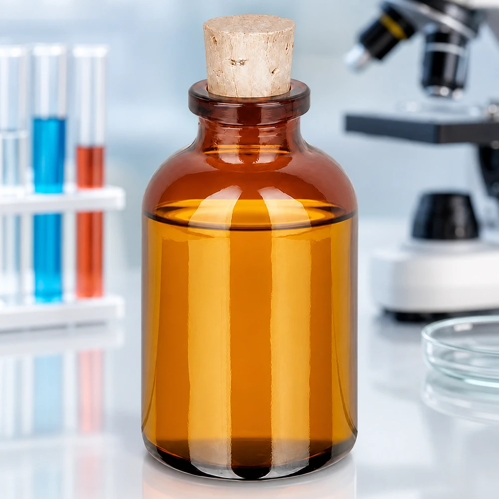 Kompakte Braunglasflasche 30ml mit Korken 11/14mm für Parfum und Hydrolate