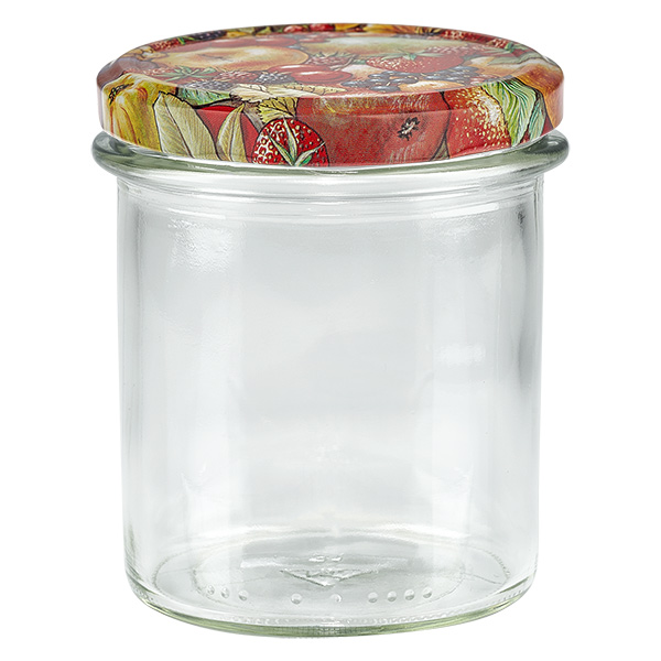 350ml juomalasit + BasicSeal-kansi hedelmäpakkaus UNiTWIST.