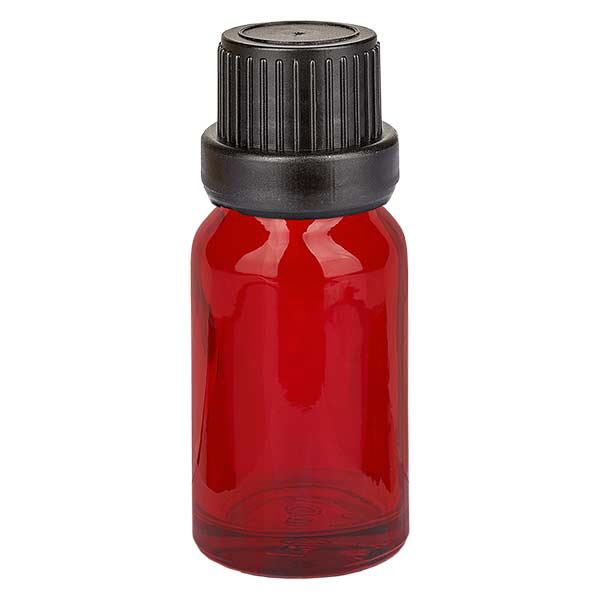 10ml tippapullo 2mm väärentämisen estävä korkki RedLine UT18/10 UNiTWIST RedLine UT18/10 UNiTWIST