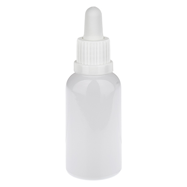 30 ml pipettipullo valkoinen alkuperäiskorkki WhiteLine UT18/30