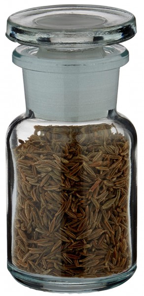 Maustepurkki-idea: Apteekkipullo 50 ml leveäkaulainen kirkas lasi.