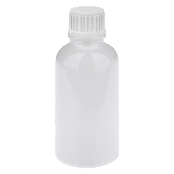 30 ml tiputuspullo, 0,9 mm, valkoinen, vakiokorkki WhiteLine UT18/30 30 ml tiputuspullo, 0,9 mm, valkoinen, vakiokorkki WhiteLine UT18/30