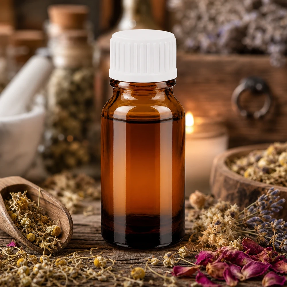 10ml tippapullo 0.9mm valkoinen vakiokorkki BrownLine UT18/10 Kompakti 10 ml:n tippapullo, jossa on ergonominen muotoilu helppokäyttöiseen käsittelyyn naturopatiassa.