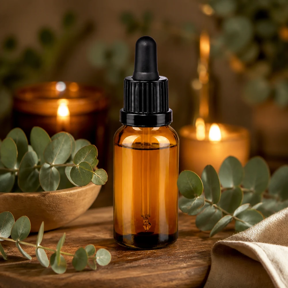 20ml pipettipullo musta tamper-evident-suljin BrownLine UT18/20 Korkealaatuinen 20ml meripihkalasipullo pipettikorkilla ammattimaiseen aromaterapiaan ja hyvinvointiin.
