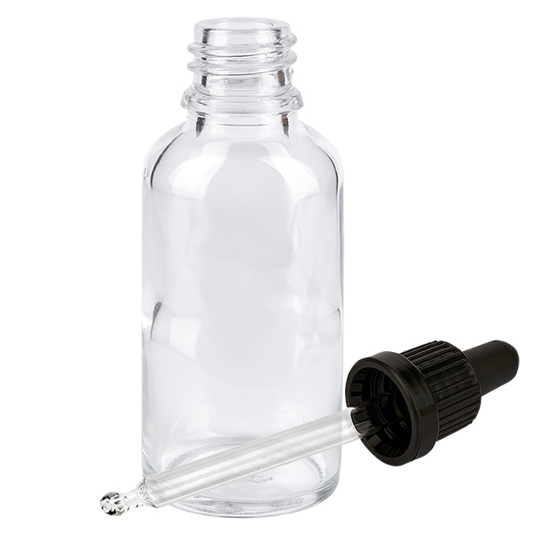 50 ml:n pipettipullo musta väärentämisen estävä sulkeminen ClearLine UT18/50 50 ml:n pipettipullo musta väärentämisen estävä sulkeminen ClearLine UT18/50