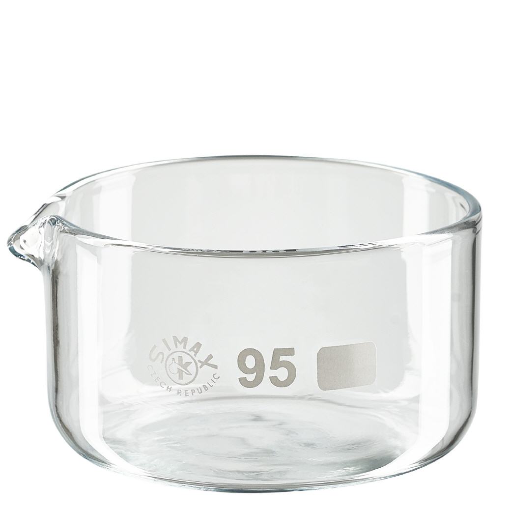 300ml kiteytysastia borosilikaattikannulla ø95mm