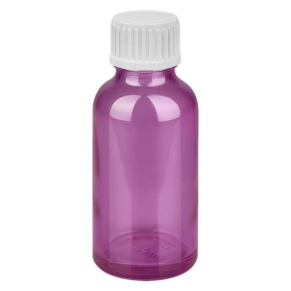 30ml tippapullo 0,9mm valkoinen standardi PurpleLine. UT18/30