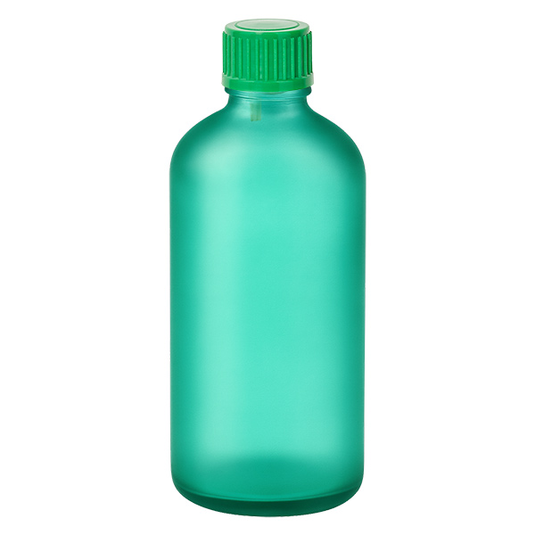 100ml tippapullo 0.8mm vihreä vakiokorkki GreenLine UT18/100