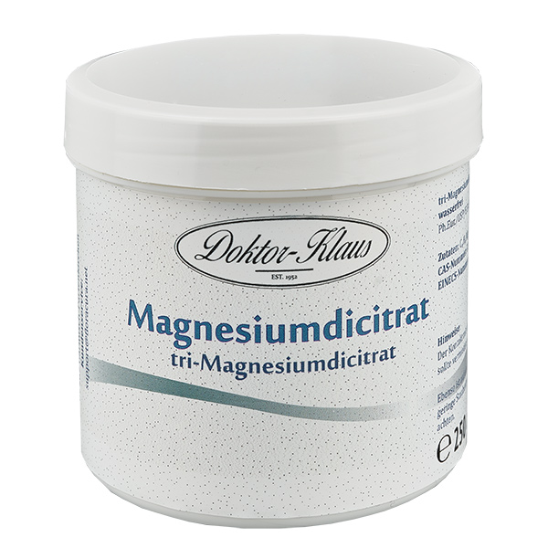 Tri-magnesiumdisitraatti (vedetön) 250g Doktor-Klaus