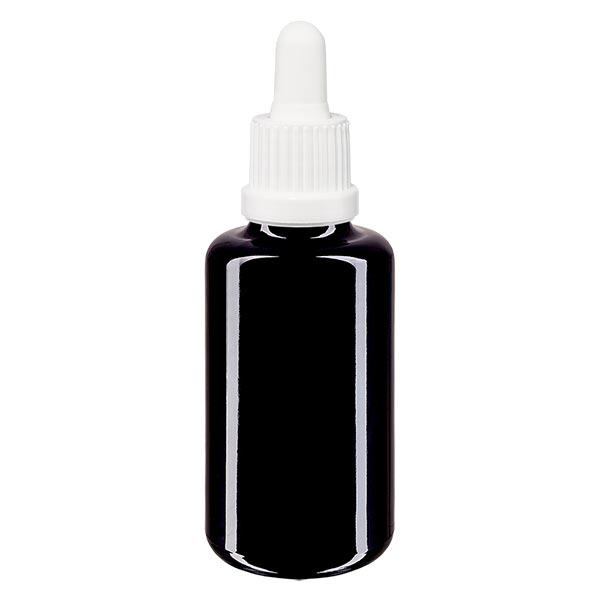 Apteekkipullo violetti 30ml pipetti valkoinen väärentämisen estävä korkki Apteekkipullo violetti 30ml pipetti valkoinen väärentämisen estävä korkki