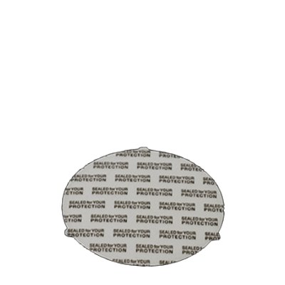 Itseliimautuva sinetti ø58mm, joka on varustettu väärentämisen estävällä sinetillä.