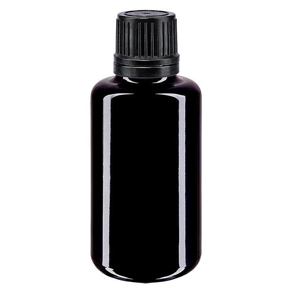 Apteekkipullo violetti 30ml tiputuskorkki valurengas 1mm musta peukaloinninesto sulk. Apteekkipullo violetti 30ml tiputuskorkki valurengas 1mm musta peukaloinninesto sulk.