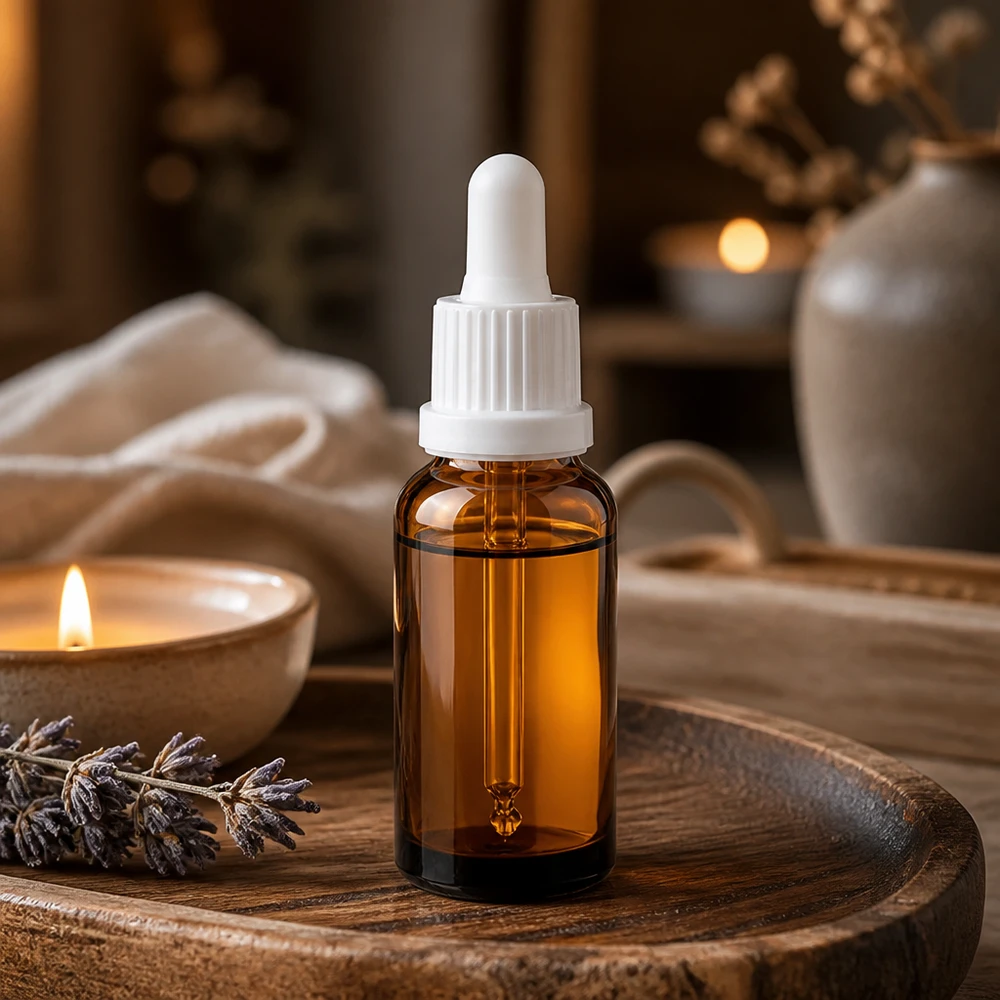 20 ml:n pipettipullo valkoinen tamper-evident-suljin BrownLine UT18/20 Elegantti 20 ml:n pipettipullo lämpimän ruskealla värillä, jossa ergonominen valkoinen tippakorkki helpottaa käsittelyä.