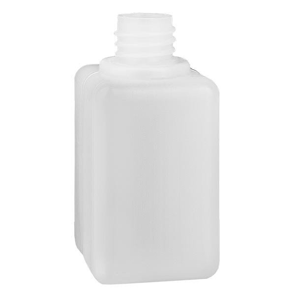 Kemikaalipullo 50ml, kapea kaula, valmistettu PE-HD:stä, luonnonväri, GL 18. Kemikaalipullo 50ml, kapea kaula, valmistettu PE-HD:stä, luonnonväri, GL 18.