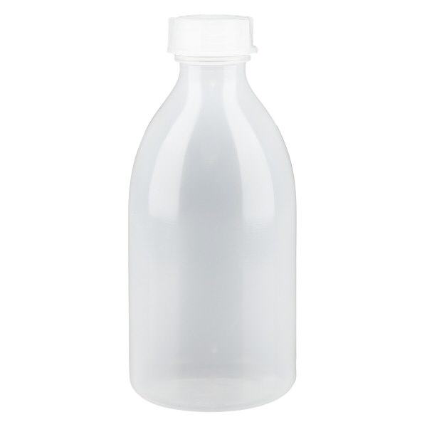 250ml ruuvipullo, kapeakaulainen laboratoriopullo