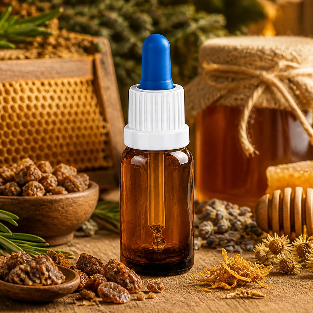 10ml tippapullo ruskea, jossa on käytännöllinen pipettikorkki öljyjen tarkkaa annostelua varten.