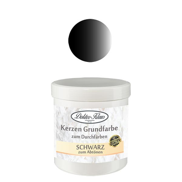 Doktor-Klaus kynttilänpohjaväri musta sävytykseen, 7gr, tinauksessa