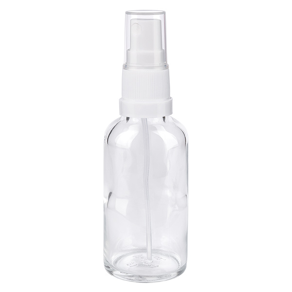 30ml sumutinpullo valkoinen/läpinäkyvä vakiokorkki ClearLine UT18/30 30ml sumutinpullo valkoinen/läpinäkyvä vakiokorkki ClearLine UT18/30