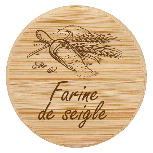Puuvillakuvio "farine de seigle" pour WECK RR100 Puuvillakuvio "farine de seigle" pour WECK RR100
