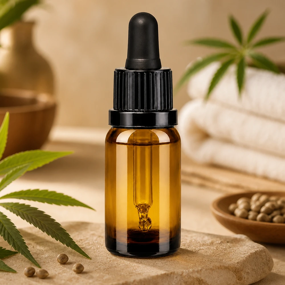 10ml pipettipullo musta peukaloinnin estävä korkki BrownLine UT18/10 10ml pipettipullo BrownLine mustalla OV-korkilla ammattimaiseen aromaterapiaan ja luonnonkosmetiikkaan.