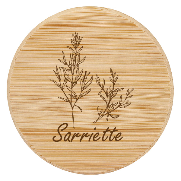 Puupäällyste "sarriette" pour WECK RR60 Puupäällyste "sarriette" pour WECK RR60