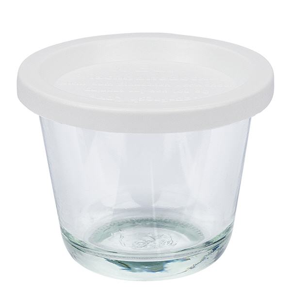 80ml gourmet-purkki tuoreella kannella. WECK RR60