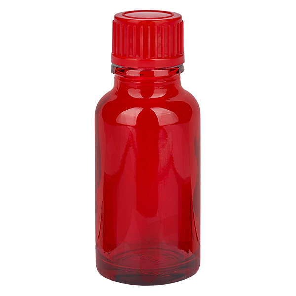 20ml pullo 11mm kierrekorkki punainen Standard RedLine UT18/20