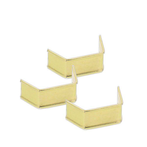 U-klipsi teippikiinnike kultainen (100 kpl) 33mm (pakkaus) U-klipsi teippikiinnike kultainen (100 kpl) 33mm (pakkaus)