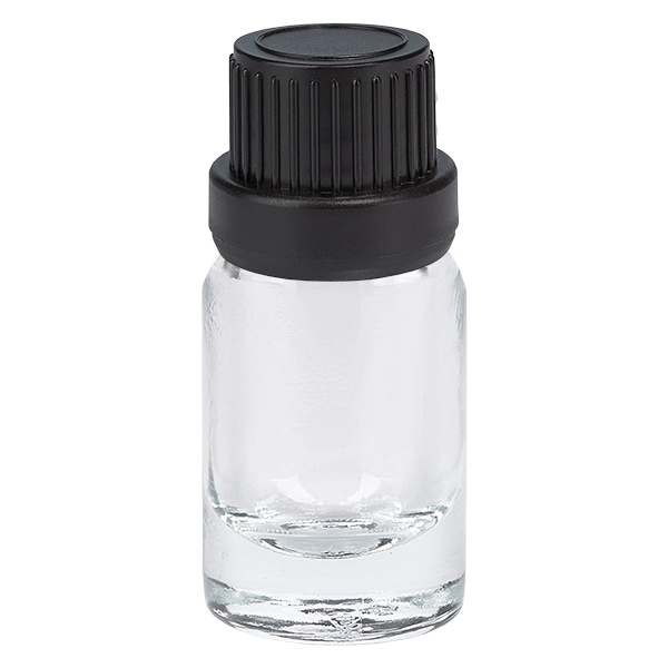 5ml pullo 11mm kierrekorkki musta väärentämisen estävä sulkeminen ClearLine UT18/5 5ml pullo 11mm kierrekorkki musta väärentämisen estävä sulkeminen ClearLine UT18/5