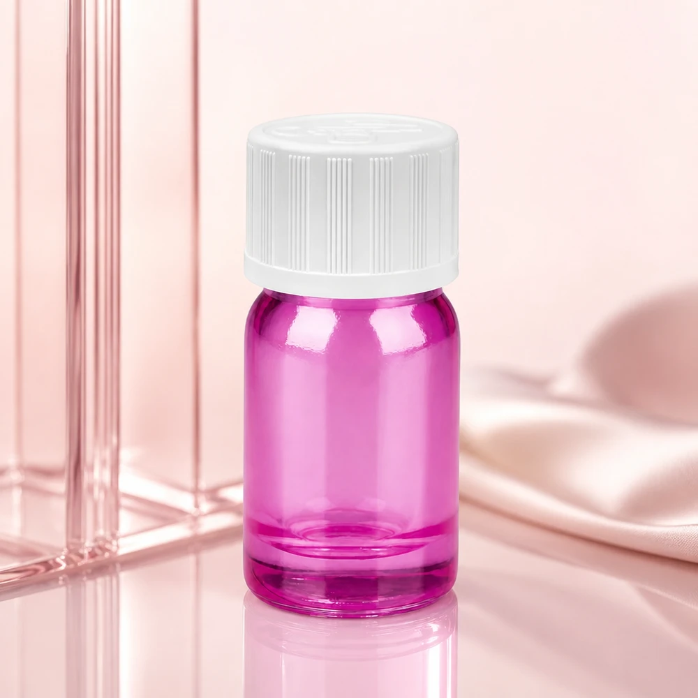 5ml tippapullo 1,2mm valkoinen vakio lapsiturvallinen PurpleLine. UT18/5 Laadukas 5 ml:n tippapullo kirkkaan violettia lasia, jossa on tarkka tippajärjestelmä.