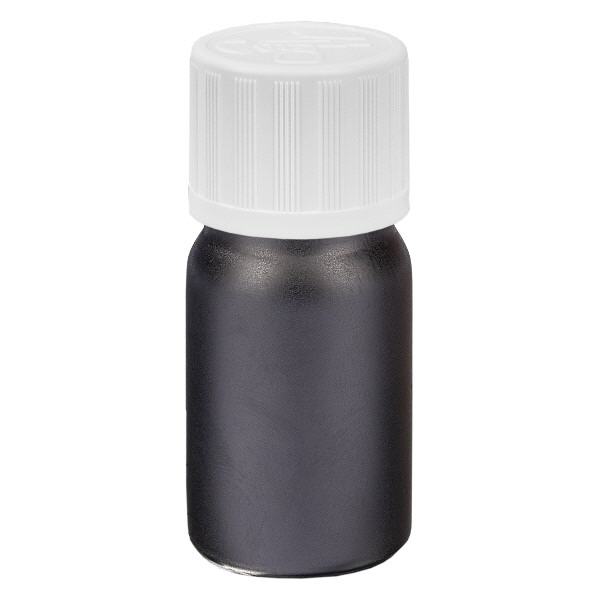 5ml pullo 11mm kierrekorkki valkoinen standardi BlackLine UT18/5