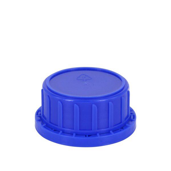 DIN45-ruuvikorkki, jossa on kartiotiiviste, ei-takavarikoiva sulkeminen.