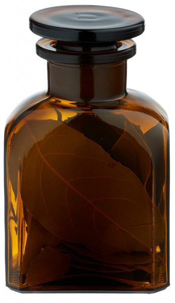 Maustepurkki-idea: Nelikulmainen apteekkipullo 150 ml leveä kaulaosa